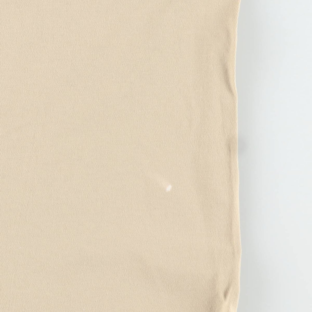 Ralph Lauren POLO by Ralph Lauren Short Sleeve One Point Logo Pocket T-Shirt Men's L cotton Beige type Vintage Second Hand