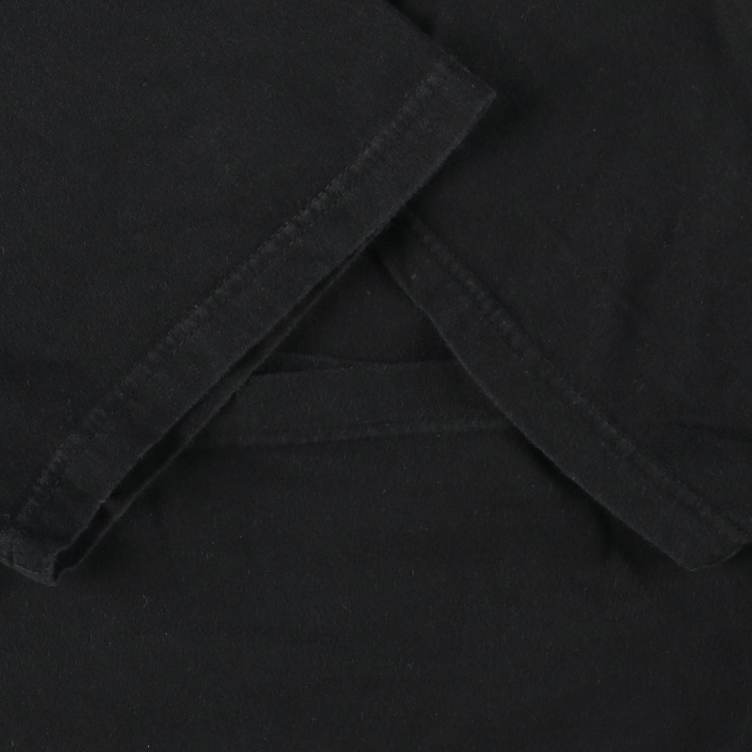 Ralph Lauren POLO by Ralph Lauren short sleeve one point logo T-shirt men's L size cotton black type Vintage Second Hand