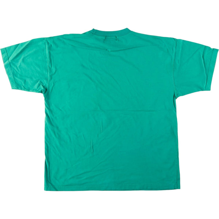90'S Eddie Bauer short-sleeved T-shirt, men's size L (approx.), vintage. cotton green type Vintage Second Hand