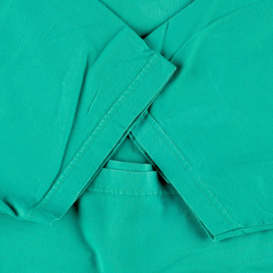 90'S Eddie Bauer short-sleeved T-shirt, men's size L (approx.), vintage. cotton green type Vintage Second Hand
