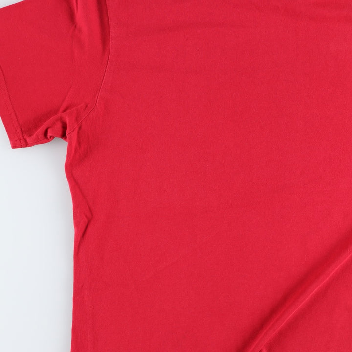 Ralph Lauren POLO by Ralph Lauren Short-Sleeve Printed T-Shirt, Men's Size L (approx.) cotton red type Vintage Second Hand