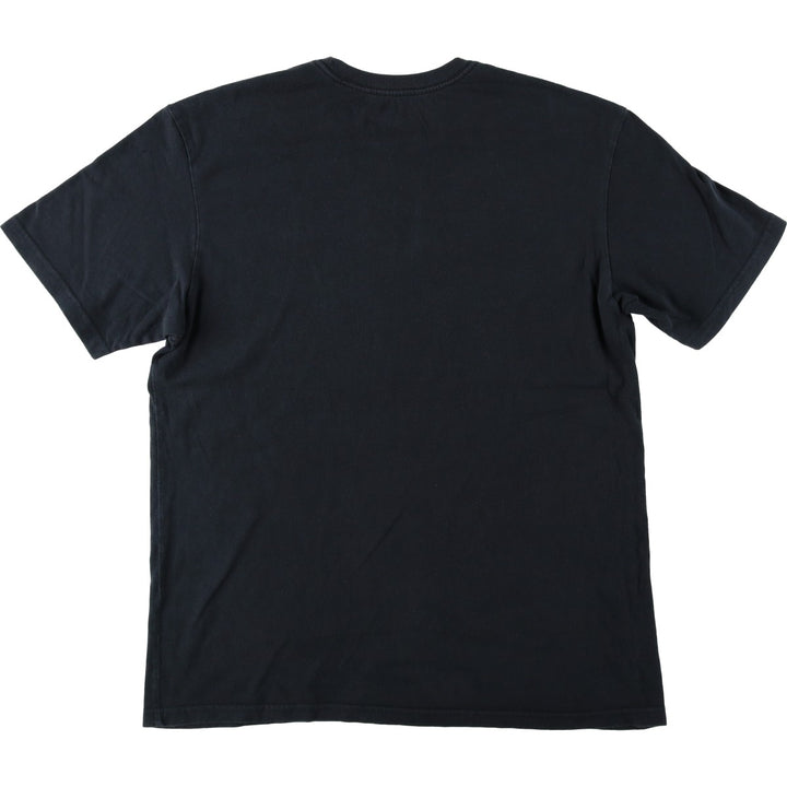 Patagonia Short-Sleeve Logo T-Shirt, Made in USA, Men's Size L (approx.) cotton black type Vintage Second Hand
