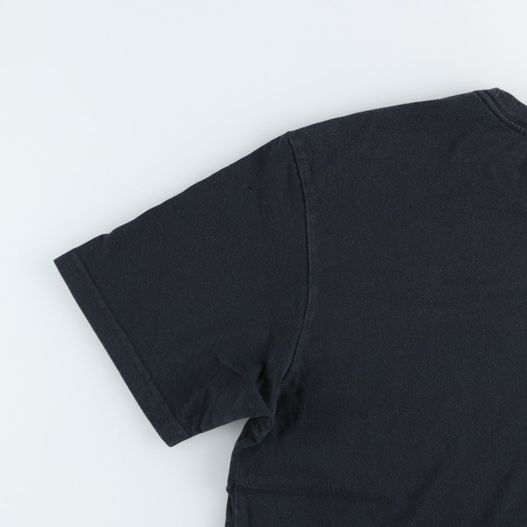 Patagonia Short-Sleeve Logo T-Shirt, Made in USA, Men's Size L (approx.) cotton black type Vintage Second Hand