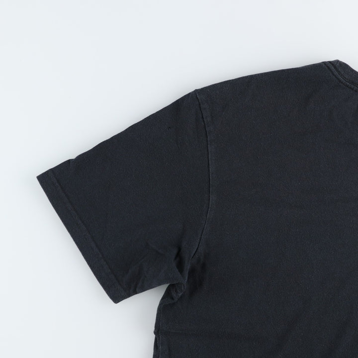 Patagonia Short-Sleeve Logo T-Shirt, Made in USA, Men's Size L (approx.) cotton black type Vintage Second Hand