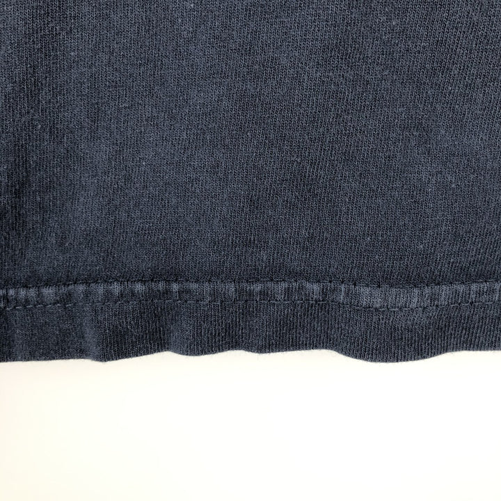 2000'S Ralph Lauren POLO JEANS COMPANY Short-Sleeve Logo T-Shirt, Men's Size XXL (approx.) cotton navy blue type Vintage Second Hand