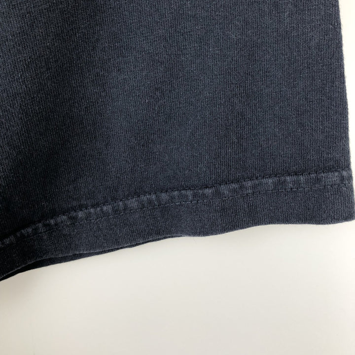 2000'S Ralph Lauren POLO JEANS COMPANY Short-Sleeve Logo T-Shirt, Men's Size XXL (approx.) cotton navy blue type Vintage Second Hand