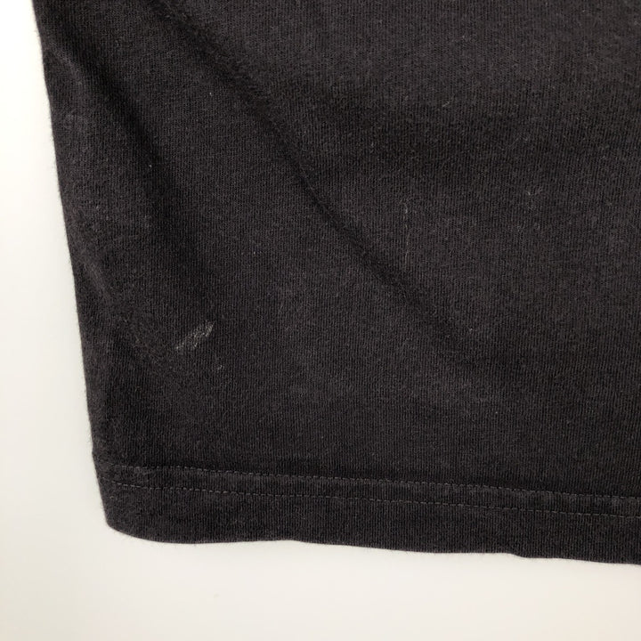 00'S Ralph Lauren POLO JEANS COMPANY short sleeve logo T-shirt men's XL size cotton black type Vintage Second Hand