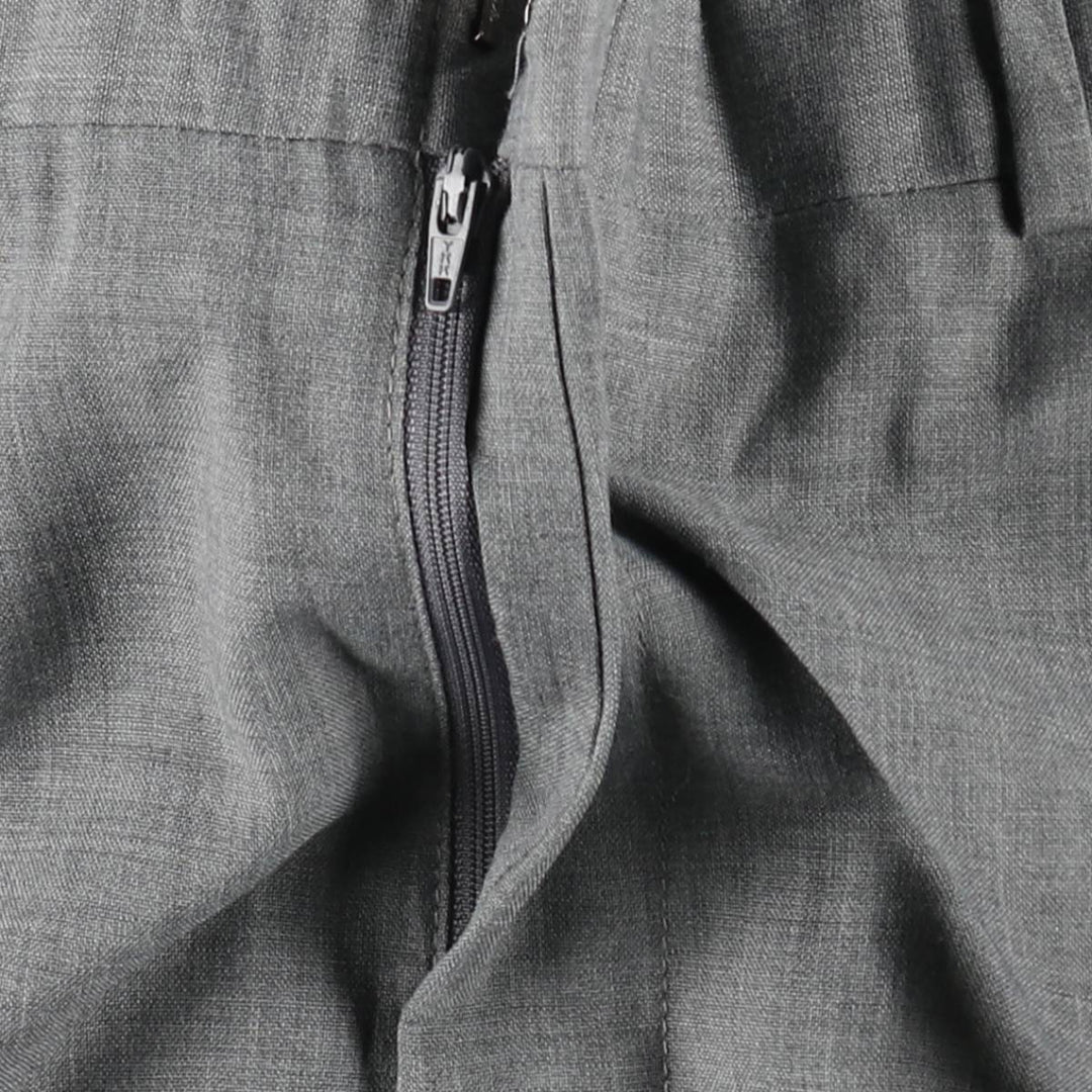 Savile Row slacks, made in the USA, men's size W32 (approx.) unclear gray type Vintage Second Hand