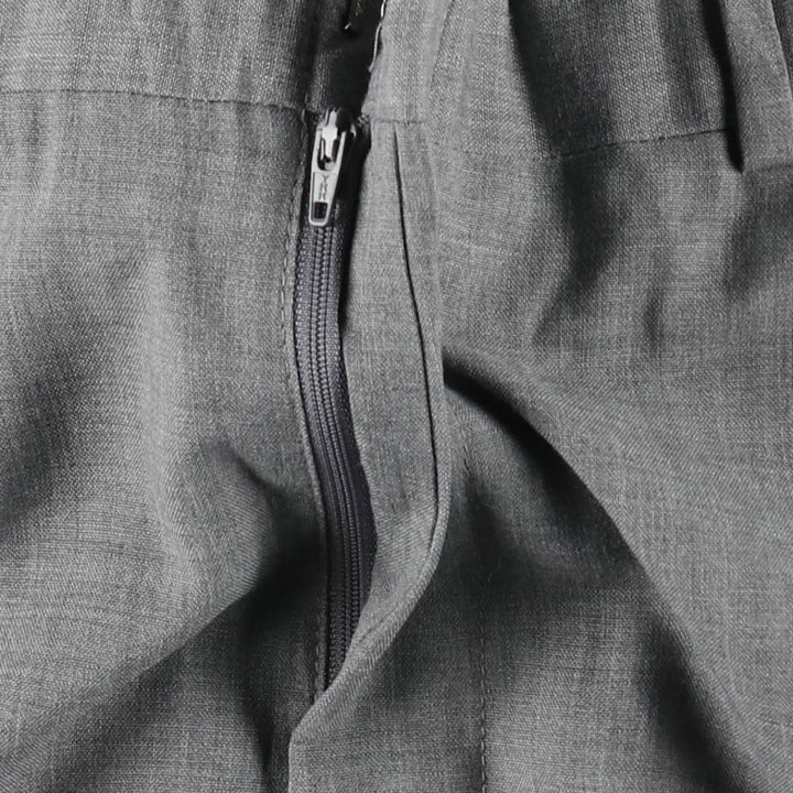 Savile Row slacks, made in the USA, men's size W32 (approx.) unclear gray type Vintage Second Hand