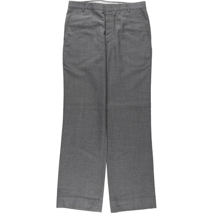 90'S Vintage Men's Slacks, Size W32 unclear gray type Vintage Second Hand