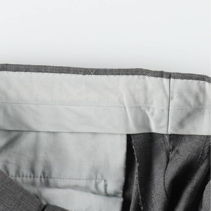 90'S Vintage Men's Slacks, Size W32 unclear gray type Vintage Second Hand