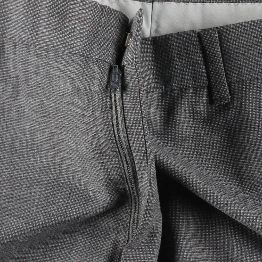 90'S Vintage Men's Slacks, Size W32 unclear gray type Vintage Second Hand