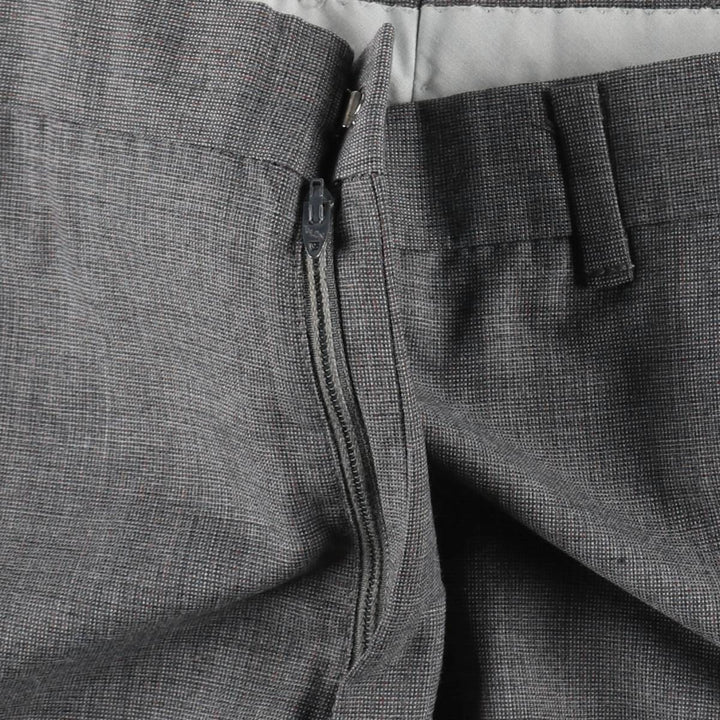 90'S Vintage Men's Slacks, Size W32 unclear gray type Vintage Second Hand