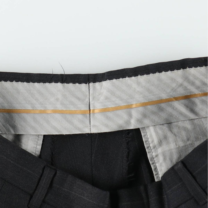 90'S Vintage Striped Slacks, Men's Size W31 unclear Charcoal Vintage Second Hand