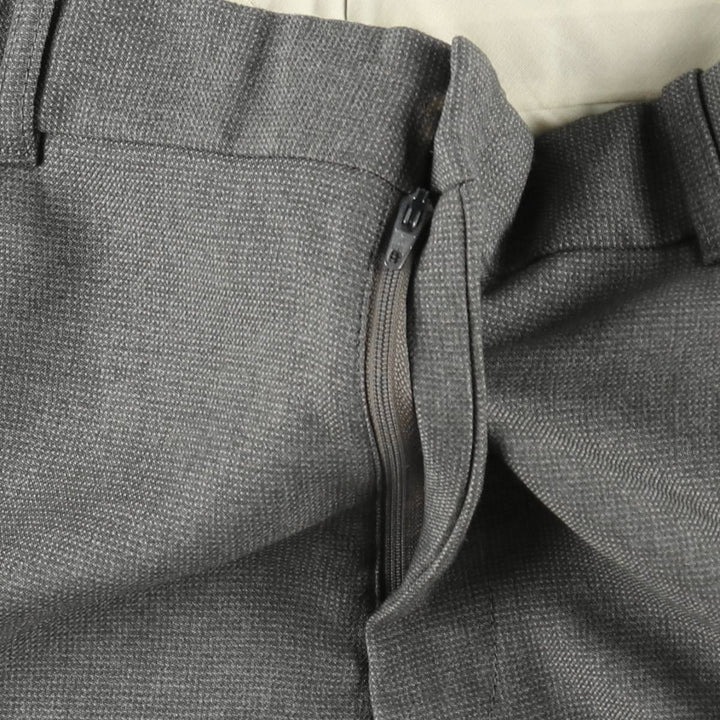 Marks & Spencer men's slacks, size W34 (approx.) polyester gray type Vintage Second Hand