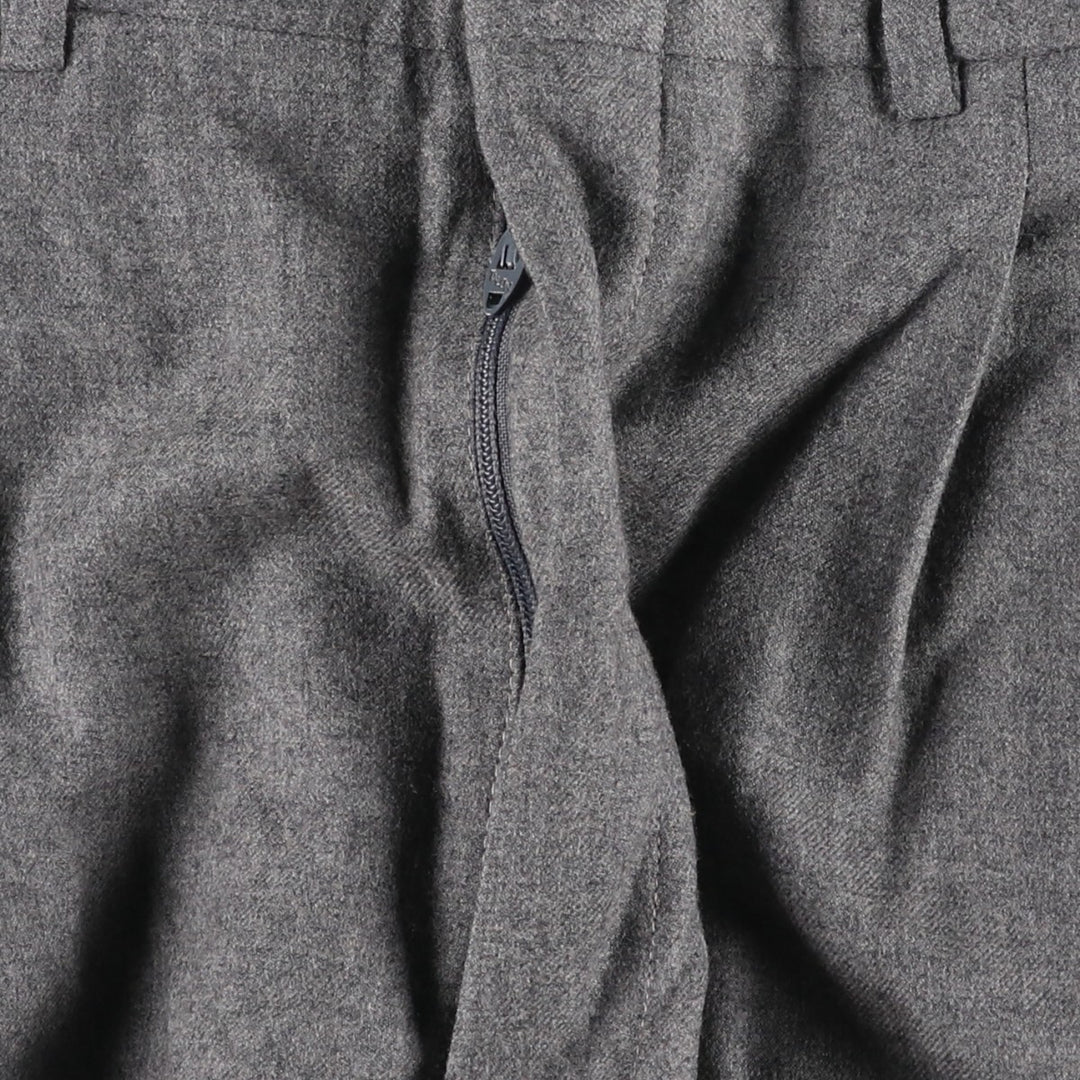Blacker Britches two-pleat slacks, men's size W33 (approx.), vintage. unclear gray type Vintage Second Hand