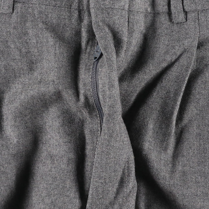 Blacker Britches two-pleat slacks, men's size W33 (approx.), vintage. unclear gray type Vintage Second Hand