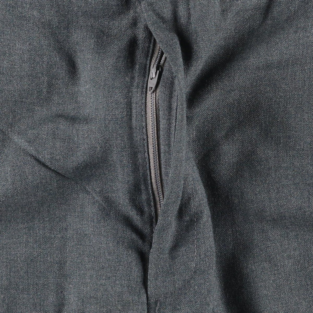 1990'S FARAH slacks pants, men's size W37 (approx.), vintage. polyester gray type Vintage Second Hand