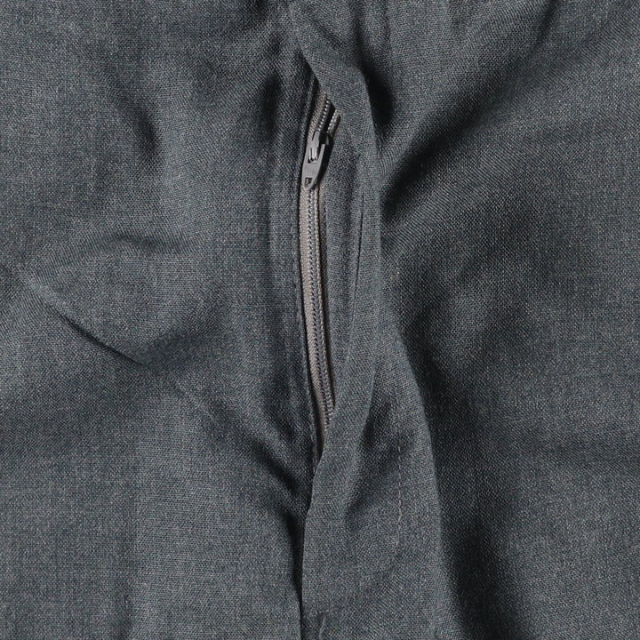 1990'S FARAH slacks pants, men's size W37 (approx.), vintage. polyester gray type Vintage Second Hand