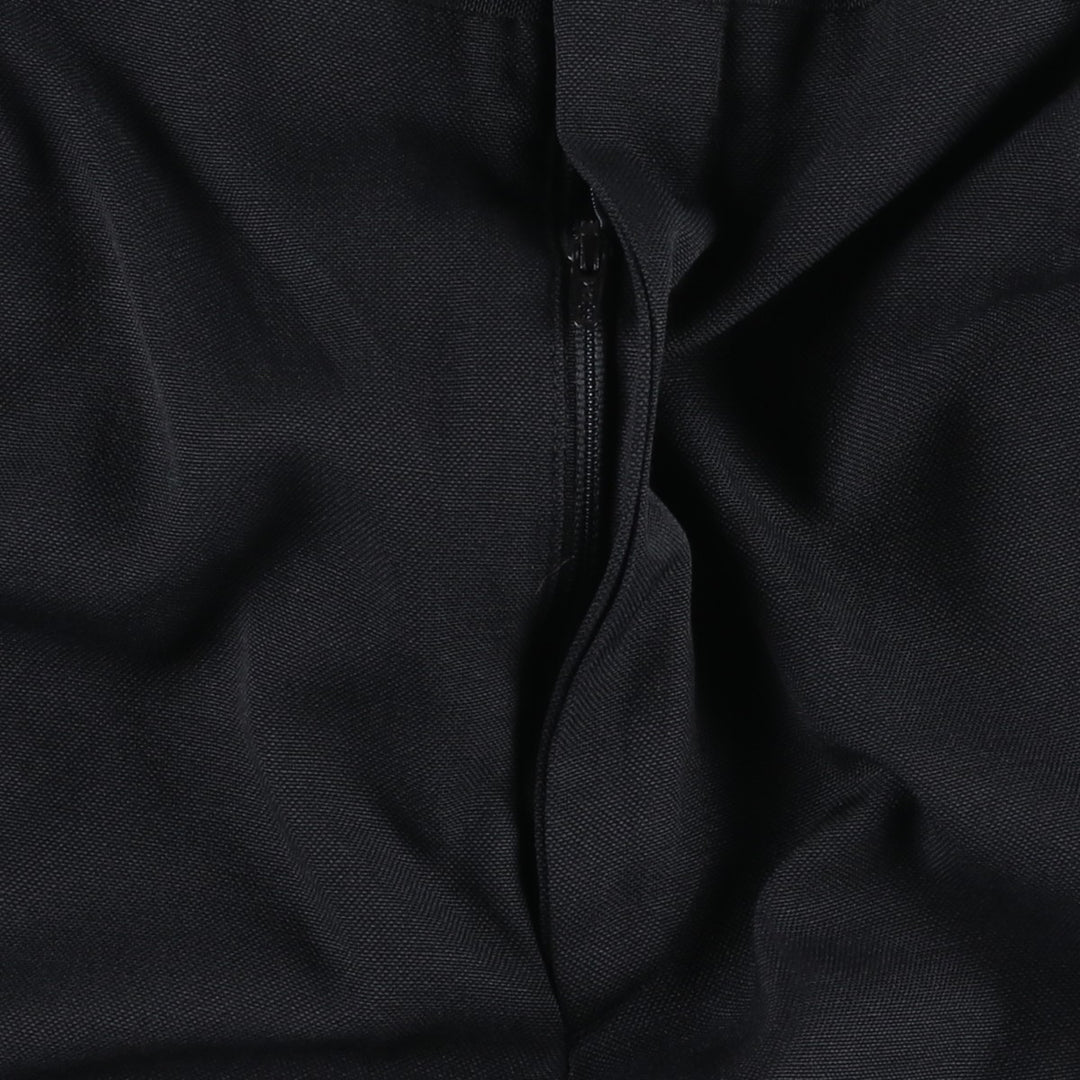 Botany 500 Two-Pleat Slacks, Made in USA, Men's Size W35 (approx.) polyester black type Vintage Second Hand