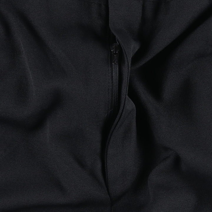 Botany 500 Two-Pleat Slacks, Made in USA, Men's Size W35 (approx.) polyester black type Vintage Second Hand