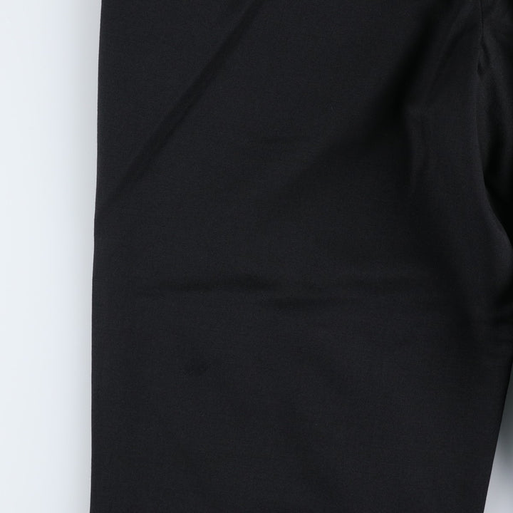 ALFANI Two-Pleat Wool Trousers, Men's Size W34 (approx.) wool black type Vintage Second Hand