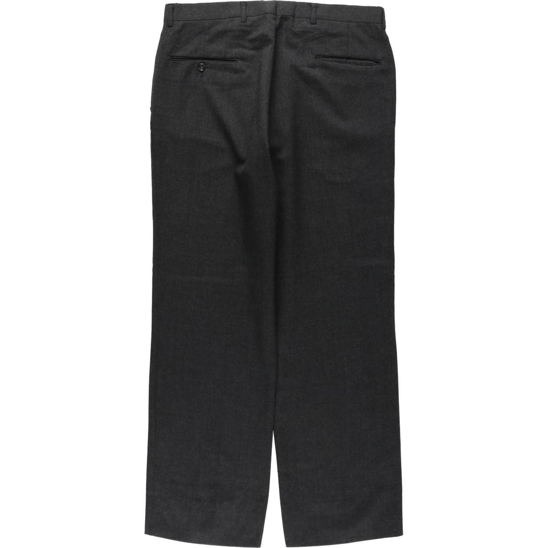 Deansgate Perfect Cloth Slacks Pants, Made in USA, Men's W36 (approx.), Vintage unclear Charcoal Vintage Second Hand