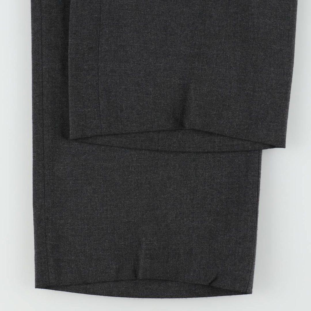 Deansgate Perfect Cloth Slacks Pants, Made in USA, Men's W36 (approx.), Vintage unclear Charcoal Vintage Second Hand