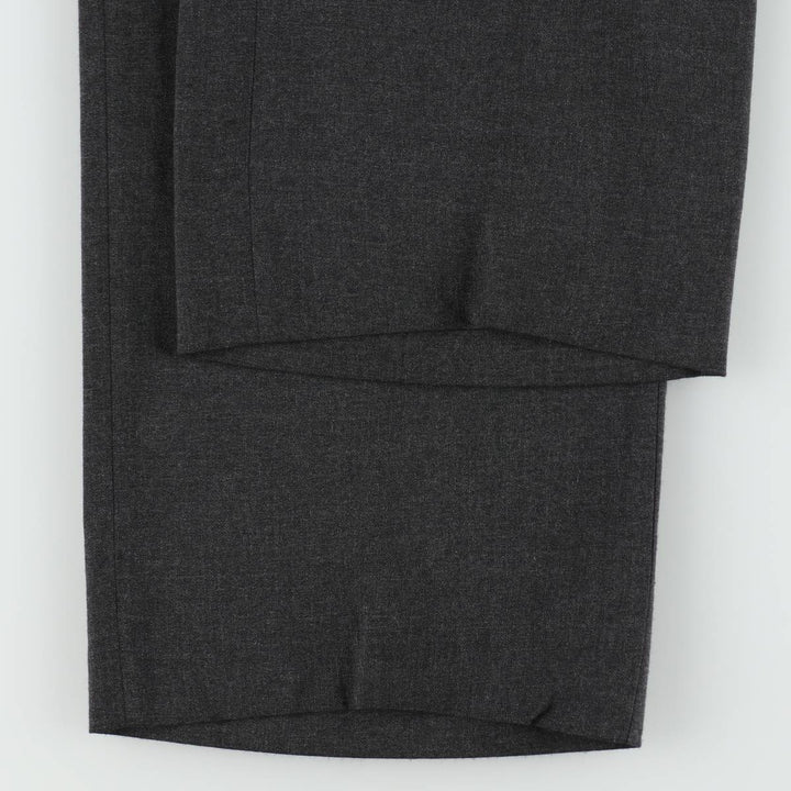 Deansgate Perfect Cloth Slacks Pants, Made in USA, Men's W36 (approx.), Vintage unclear Charcoal Vintage Second Hand
