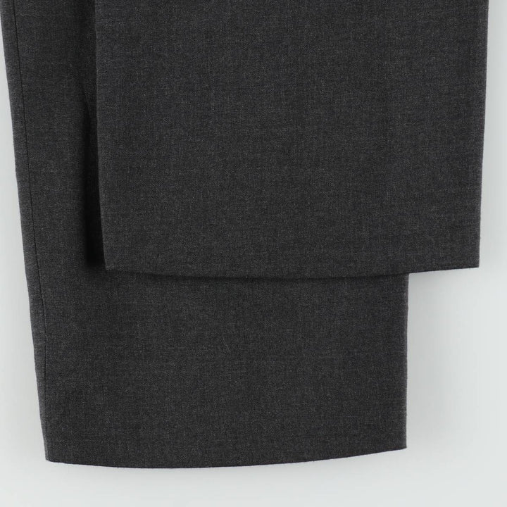 Deansgate Perfect Cloth Slacks Pants, Made in USA, Men's W36 (approx.), Vintage unclear Charcoal Vintage Second Hand