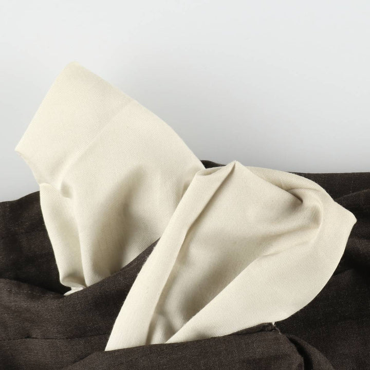 JOHN ALEXANDER Two-Pleat Slacks, Made in USA, Men's W34 (approx.), Vintage unclear brown type Vintage Second Hand