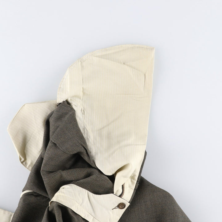 90'S SLATES Two-Pleat Slacks Pants, Men's Size W32 (approx.), Vintage polyester Khaki type Vintage Second Hand