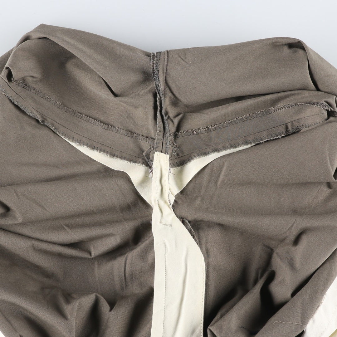 Vintage two-pleat slacks for men, size W30 unclear Khaki type Vintage Second Hand