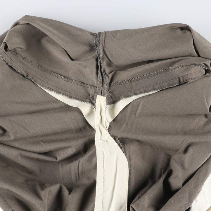 Vintage two-pleat slacks for men, size W30 unclear Khaki type Vintage Second Hand