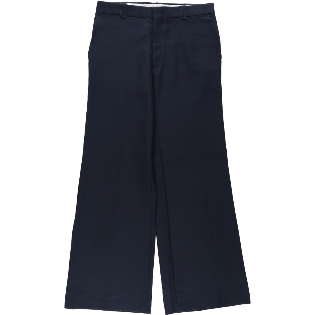 Vintage men's slacks from the 1990s, size W31 (approx.). unclear navy blue type Vintage Second Hand
