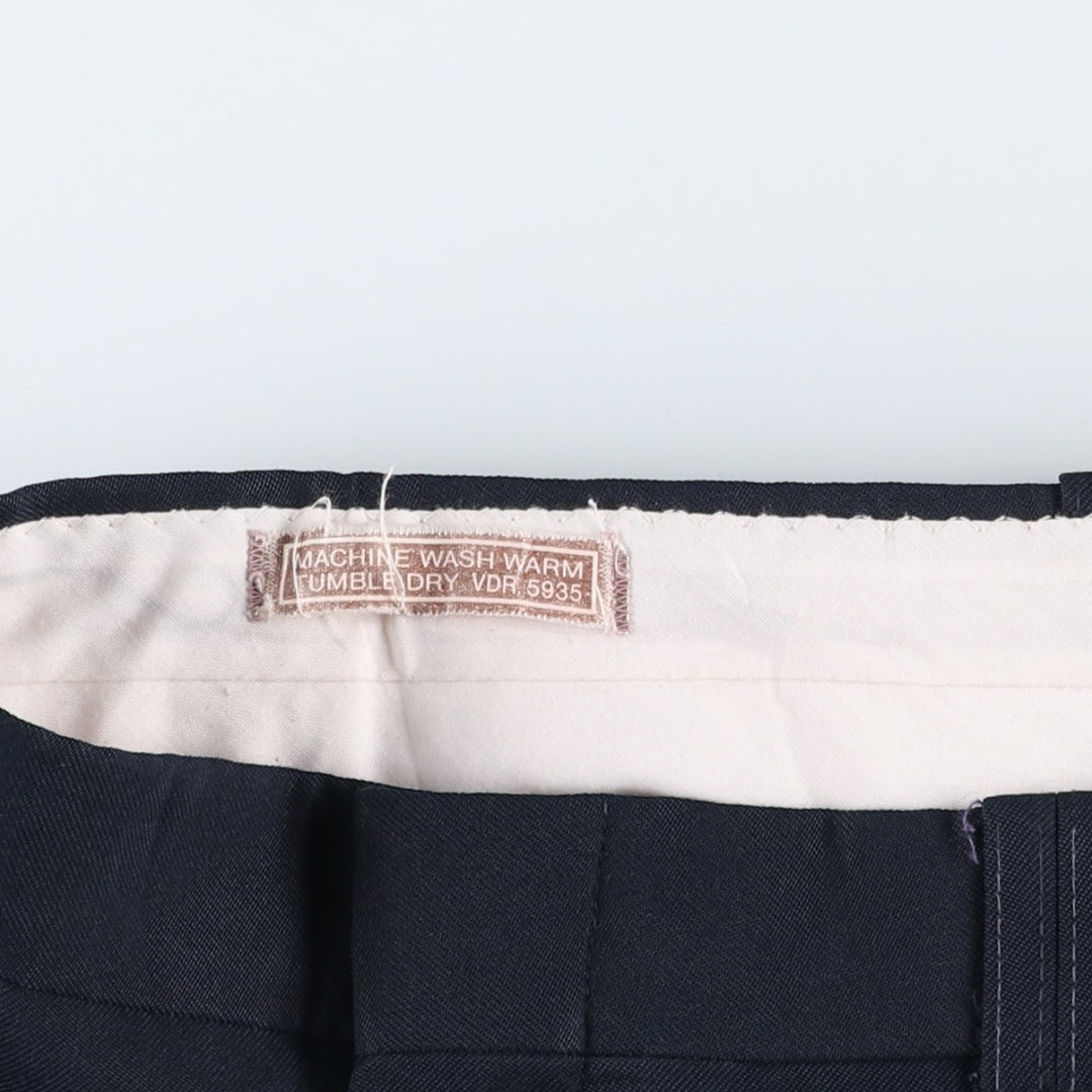 Vintage men's slacks from the 1990s, size W31 (approx.). unclear navy blue type Vintage Second Hand