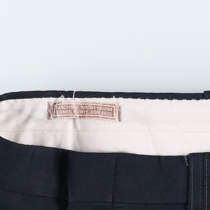 Vintage men's slacks from the 1990s, size W31 (approx.). unclear navy blue type Vintage Second Hand