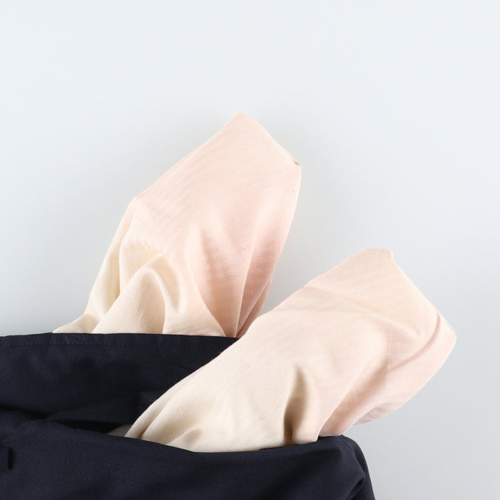 Ralph Lauren LAUREN TOTAL COMFORT Two-pleat wool pants slacks for men, equivalent to W34 wool navy blue type Vintage Second Hand