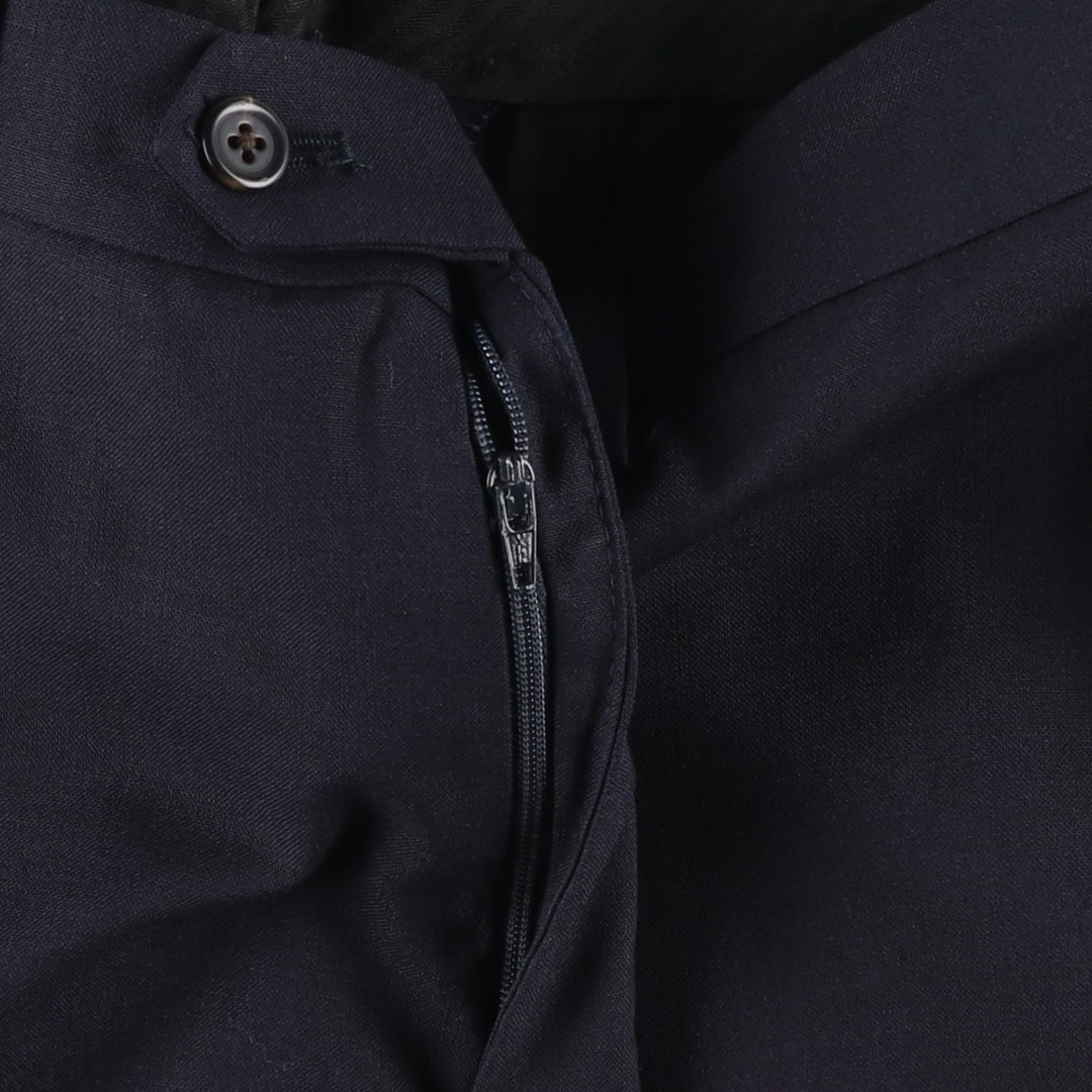 Ralph Lauren LAUREN TOTAL COMFORT wool pants slacks for men, W33 equivalent wool navy blue type Vintage Second Hand