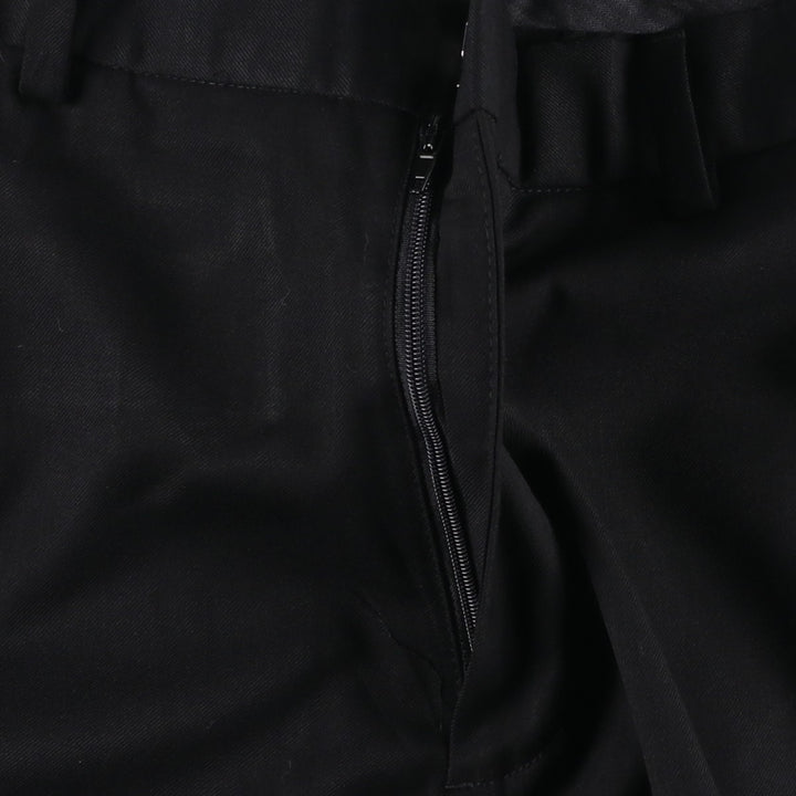 Calvin Klein Slacks Pants for Men, W35 polyester black type Vintage Second Hand