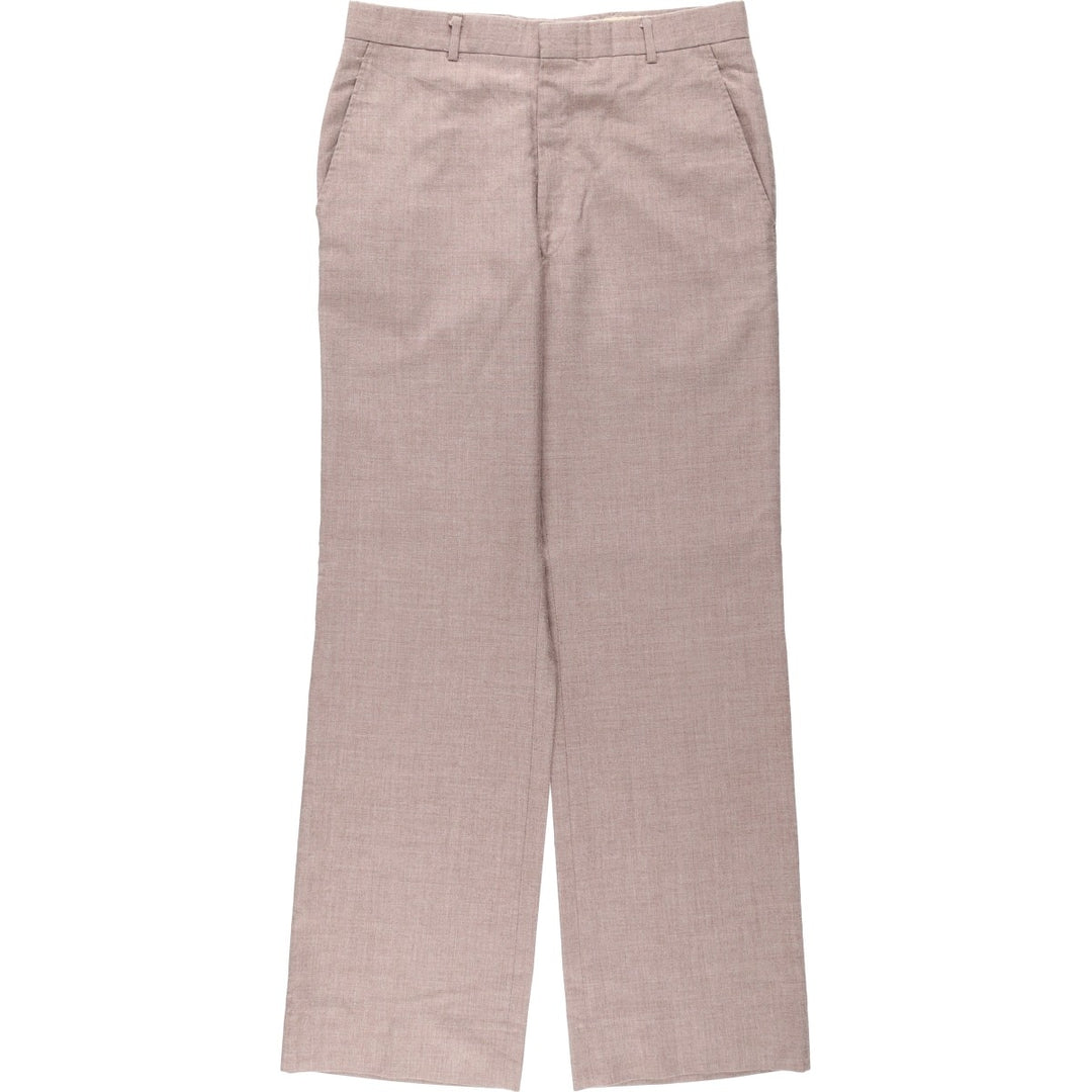 Vintage men's flare pants, size W31 unclear brown type Vintage Second Hand