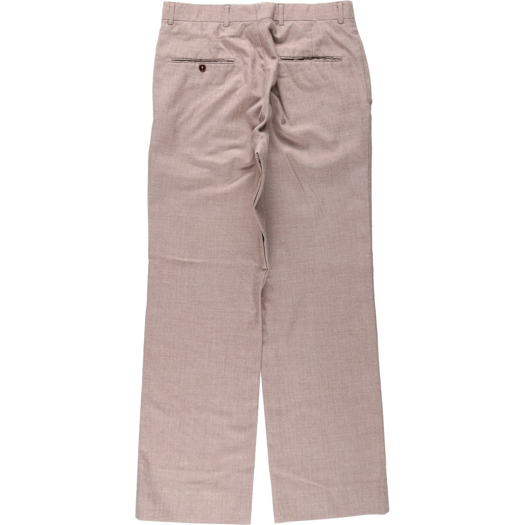 Vintage men's flare pants, size W31 unclear brown type Vintage Second Hand