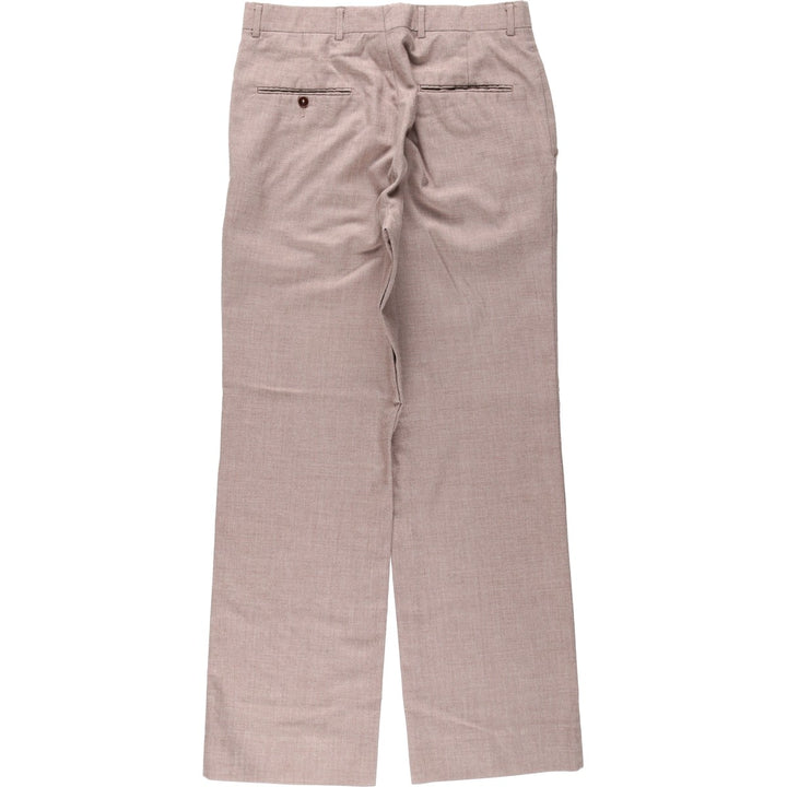 Vintage men's flare pants, size W31 unclear brown type Vintage Second Hand