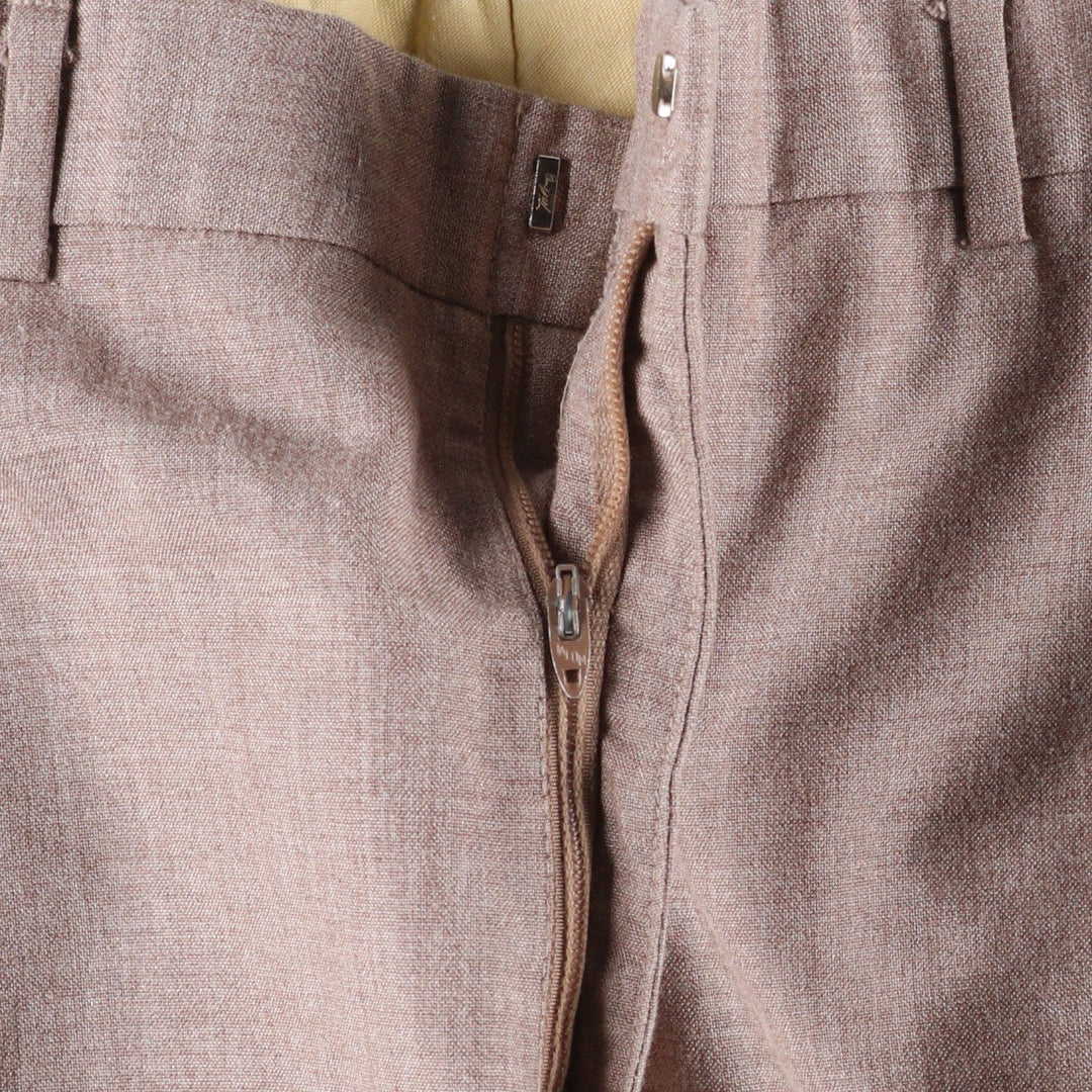 Vintage men's flare pants, size W31 unclear brown type Vintage Second Hand