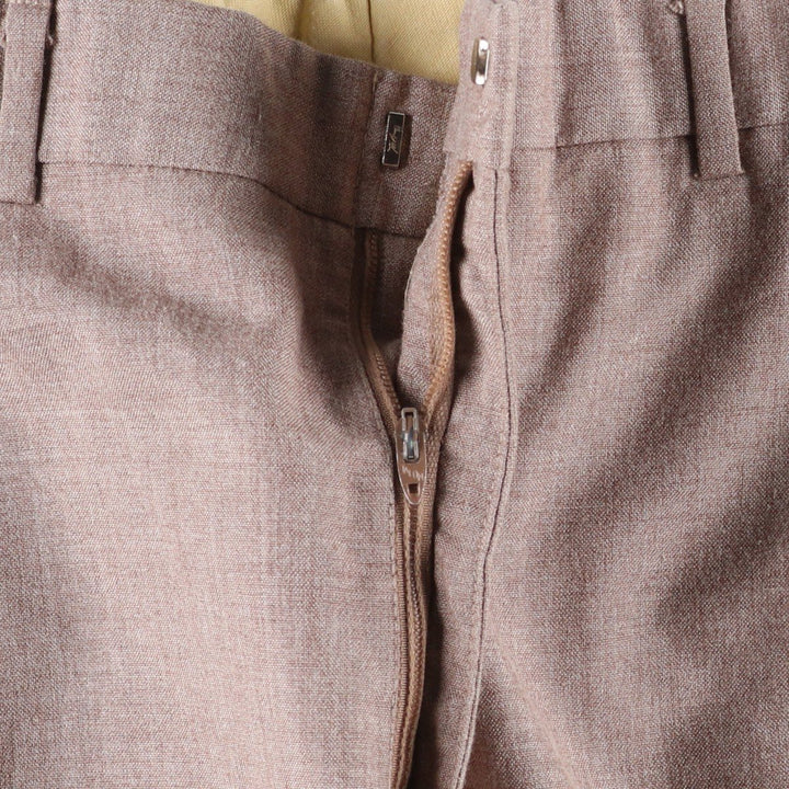 Vintage men's flare pants, size W31 unclear brown type Vintage Second Hand