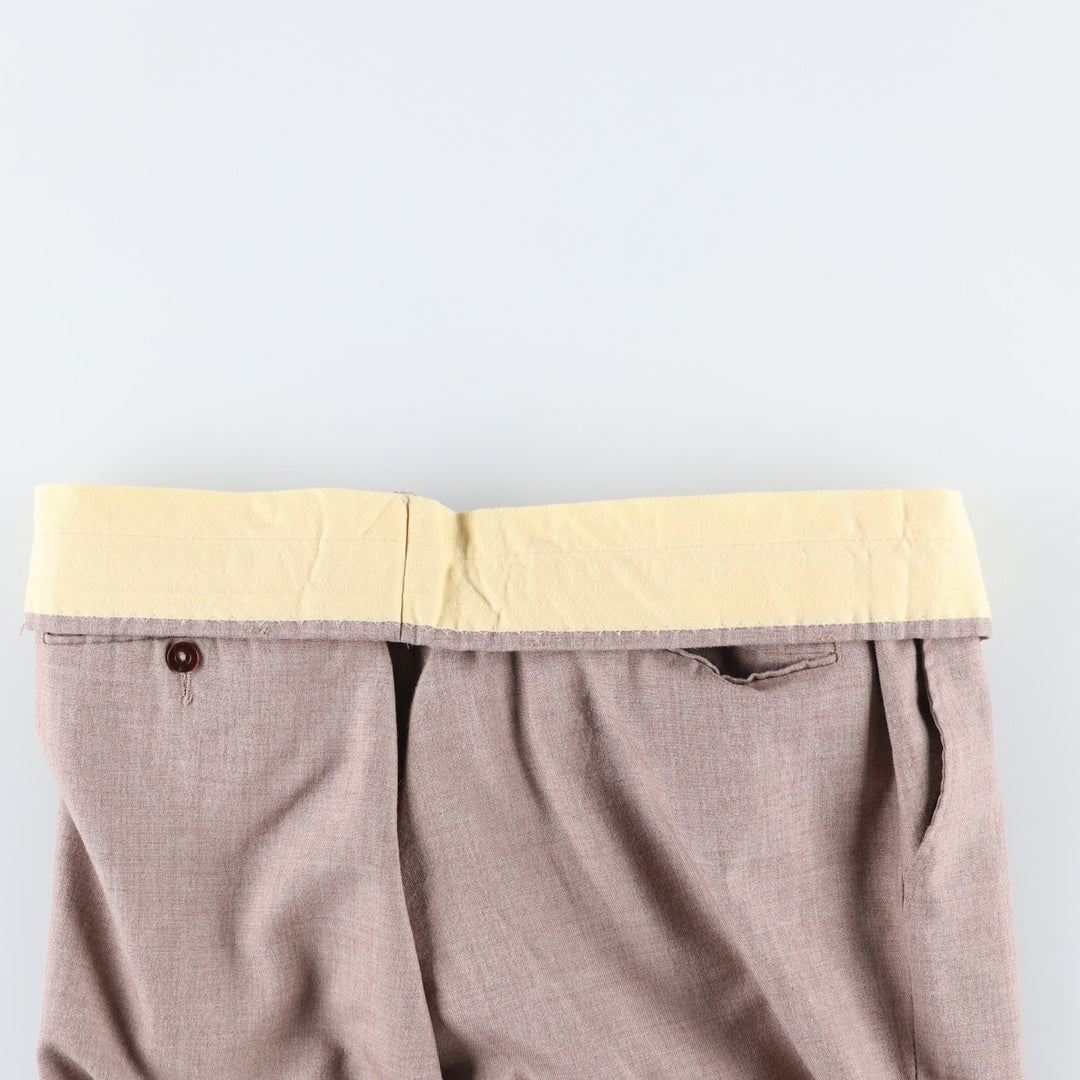 Vintage men's flare pants, size W31 unclear brown type Vintage Second Hand