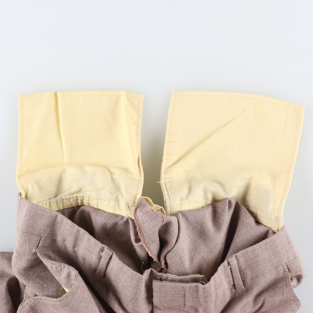 Vintage men's flare pants, size W31 unclear brown type Vintage Second Hand