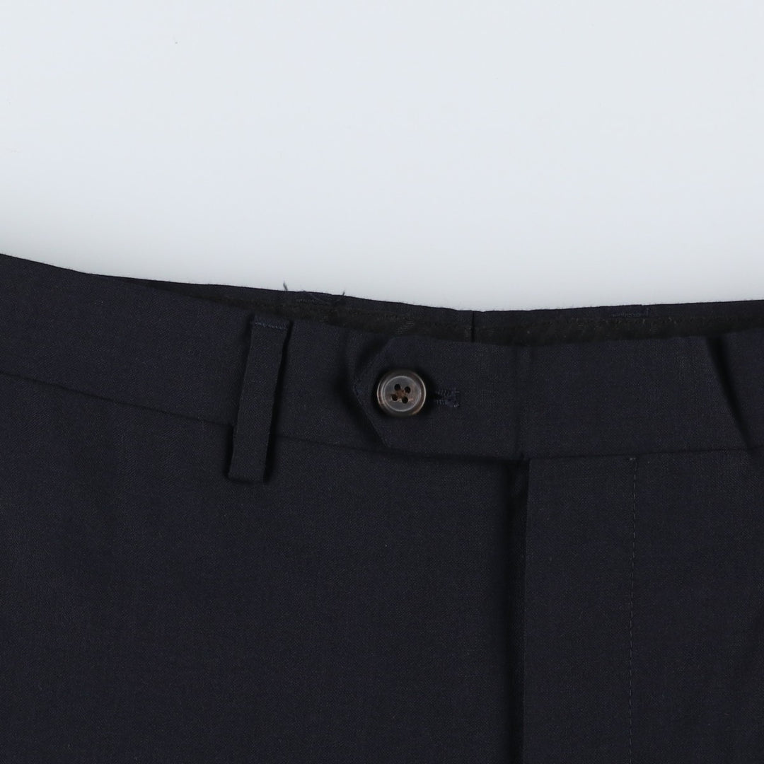 Ralph Lauren LAUREN Poly-Wool Pants/Slacks, Men's Size W34 (approx.) wool black type Vintage Second Hand