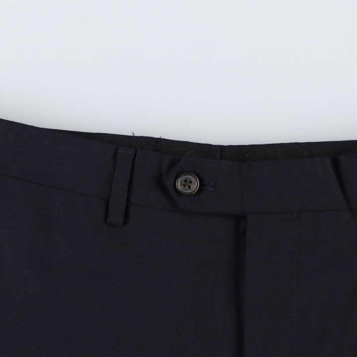Ralph Lauren LAUREN Poly-Wool Pants/Slacks, Men's Size W34 (approx.) wool black type Vintage Second Hand
