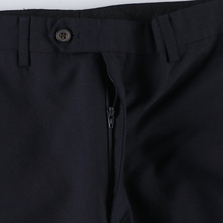 Ralph Lauren LAUREN Poly-Wool Pants/Slacks, Men's Size W34 (approx.) wool black type Vintage Second Hand